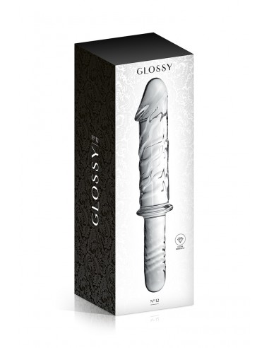  Gode verre Glossy Toys  n° 12 Clear - Men Avenue - SexShop Gay