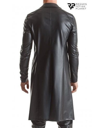  Manteau long wetlook Sergio - Regnes - Men Avenue - SexShop Gay