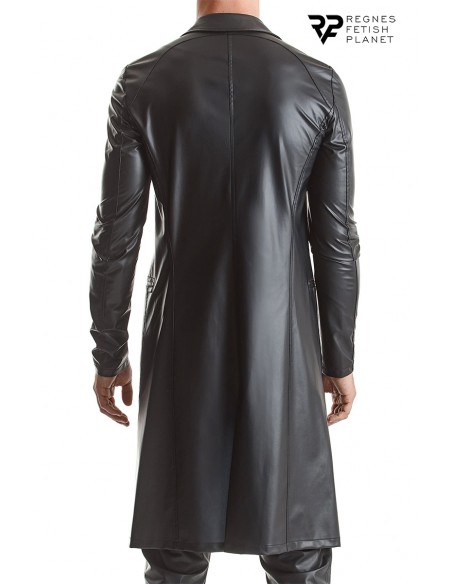  Manteau long wetlook Sergio - Regnes - Men Avenue - SexShop Gay