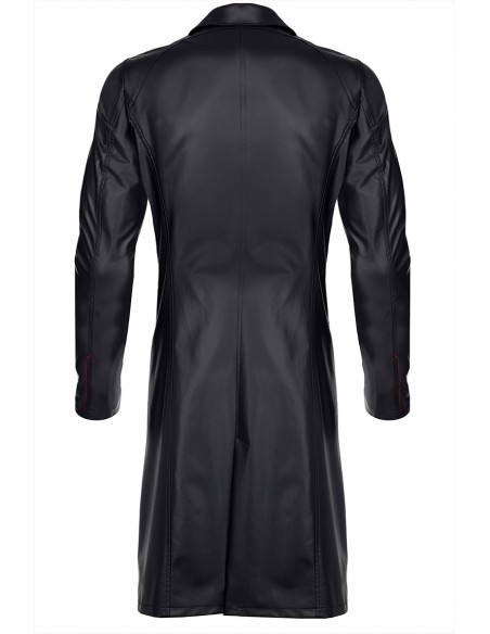  Manteau long wetlook Sergio - Regnes - Men Avenue - SexShop Gay