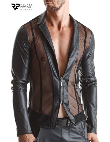  Veste wetlook Daniele - Regnes - Men Avenue - SexShop Gay