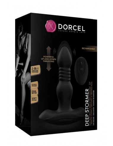  Plug va-et-vient Deep Stormer - Dorcel - Men Avenue - SexShop Gay