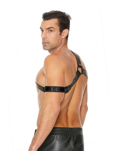  Harnais Gladiator noir - Ouch! - Men Avenue - SexShop Gay