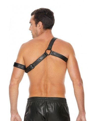  Harnais Gladiator noir - Ouch! - Men Avenue - SexShop Gay