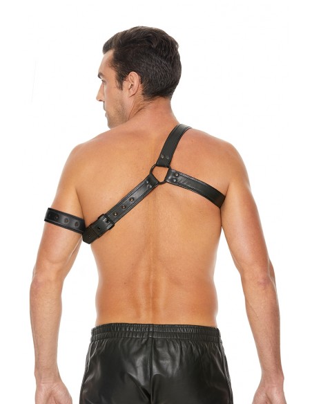 Harnais Gladiator noir - Ouch! - Men Avenue - SexShop Gay