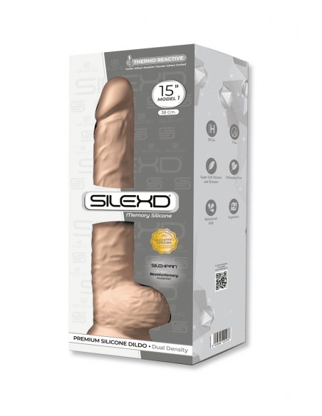  Gode XXL double densité 38 x 7 cm - SilexD - Men Avenue - SexShop Gay