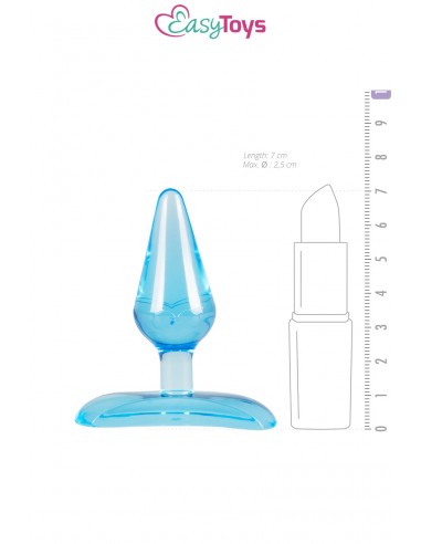  Mini plug anal bleu - EasyToys - Men Avenue - SexShop Gay