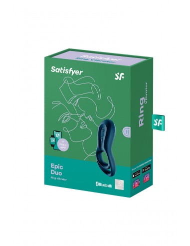  Cockring connecté Epic duo - Satisfyer - Men Avenue - SexShop Gay