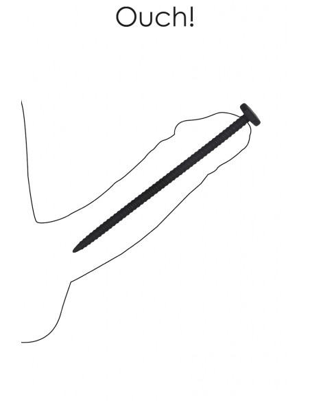  Set de 3 plugs urétraux Grandes Vis - Ouch! - Men Avenue - SexShop Gay