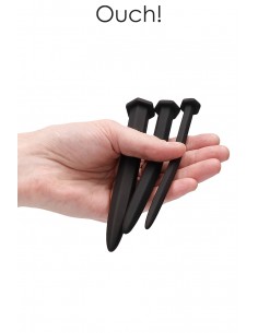  Set de 3 plugs urétraux Grands clous - Ouch! - Men Avenue - SexShop Gay 2