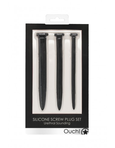  Set de 3 plugs urétraux Grands clous - Ouch! - Men Avenue - SexShop Gay