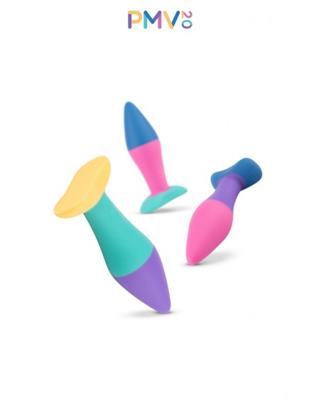  Coffret 3 plugs anal Koda - PMV20 - Men Avenue - SexShop Gay