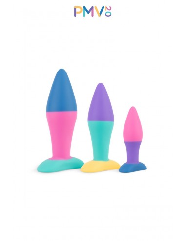  Coffret 3 plugs anal Koda - PMV20 - Men Avenue - SexShop Gay