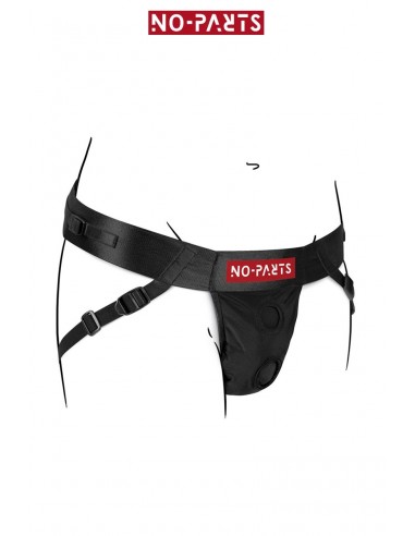  Harnais double pénétration pour gode-ceinture Taylor - No-Parts - Men Avenue - SexShop Gay