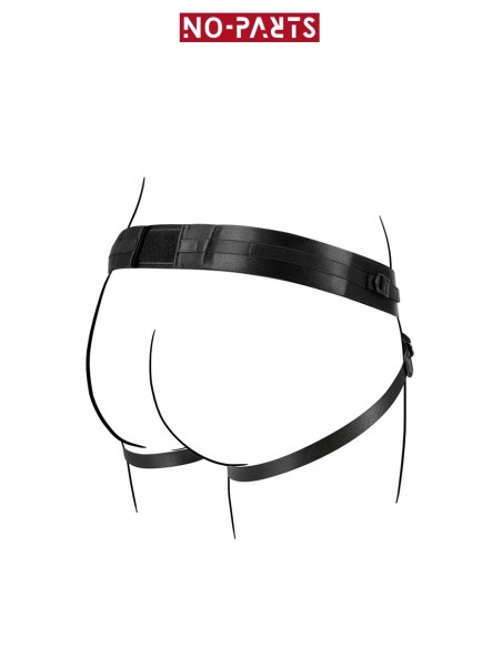  Harnais double pénétration pour gode-ceinture Taylor - No-Parts - Men Avenue - SexShop Gay