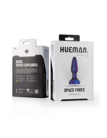  Plug vibrant Space Force - Hueman - Men Avenue - SexShop Gay