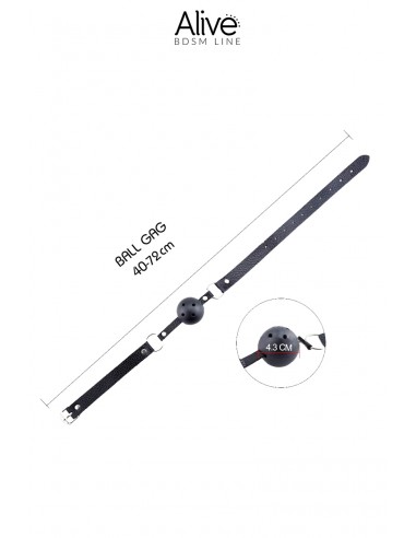  Baillon Discretion noir - Alive - Men Avenue - SexShop Gay