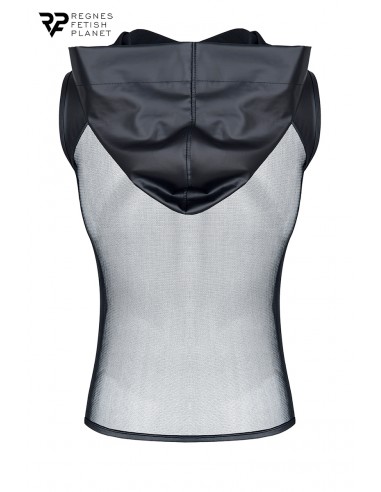  T-shirt à capuche en mesh - Regnes - Men Avenue - SexShop Gay