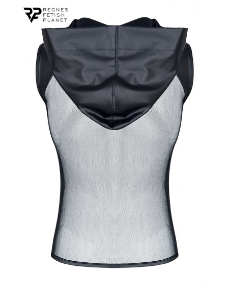  T-shirt à capuche en mesh - Regnes - Men Avenue - SexShop Gay