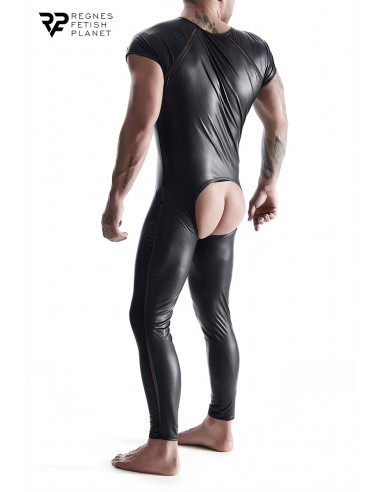  Combinaison ouverte en wetlook - Regnes - Men Avenue - SexShop Gay