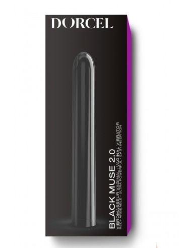  Vibro Black Muse 2.0 - Dorcel - Men Avenue - SexShop Gay