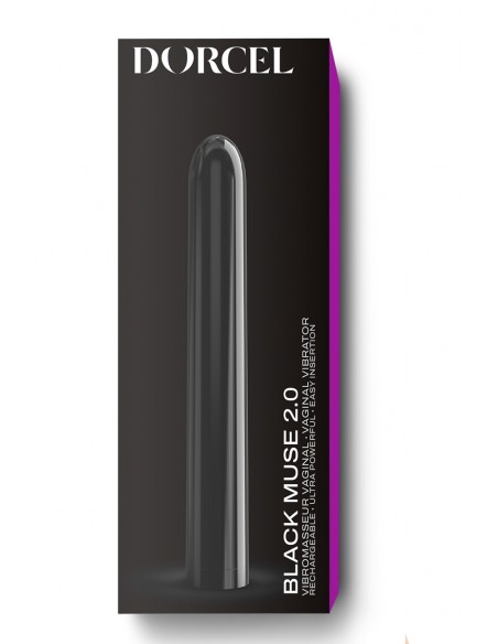  Vibro Black Muse 2.0 - Dorcel - Men Avenue - SexShop Gay
