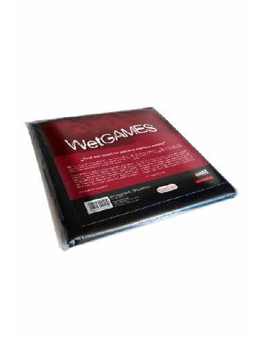  Drap vinyle noir WetGAMES - Joydivision - Men Avenue - SexShop Gay