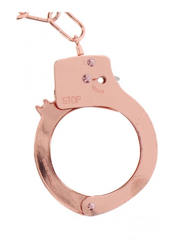 Menottes métal rose gold - Toy Joy - Men Avenue - SexShop Gay