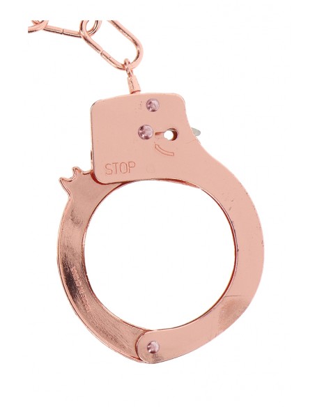  Menottes métal rose gold - Toy Joy - Men Avenue - SexShop Gay