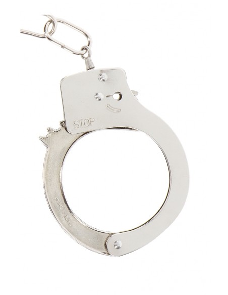  Menottes métal argentées - Toy Joy - Men Avenue - SexShop Gay