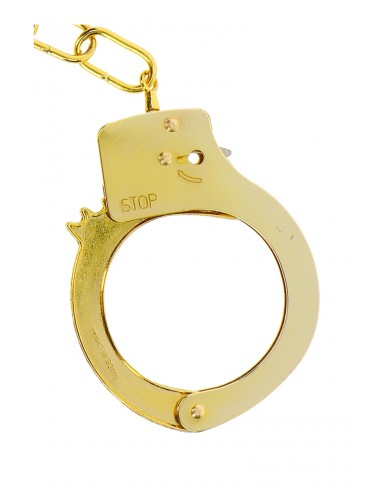  Menottes métal dorées - Toy Joy - Men Avenue - SexShop Gay