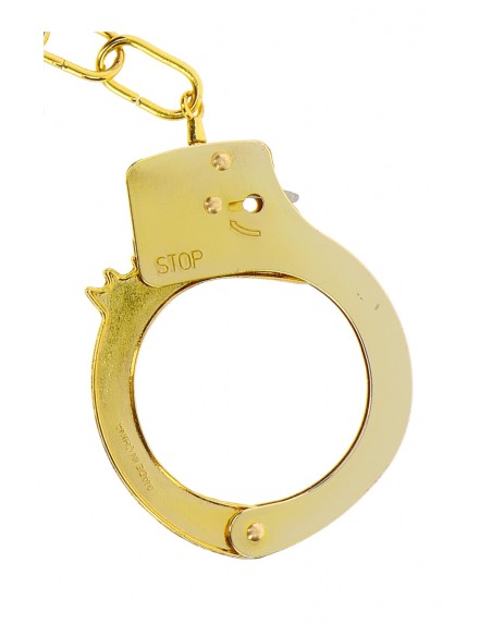  Menottes métal dorées - Toy Joy - Men Avenue - SexShop Gay