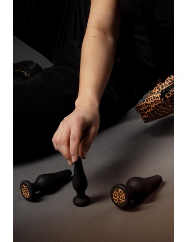  Kit 3 plugs anaux Kesia - Panthra - Men Avenue - SexShop Gay
