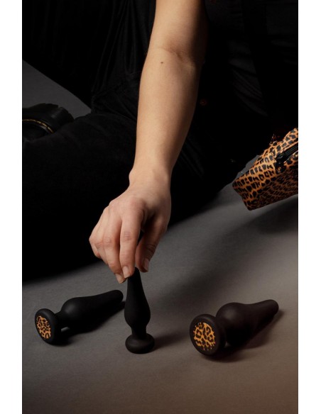  Kit 3 plugs anaux Kesia - Panthra - Men Avenue - SexShop Gay