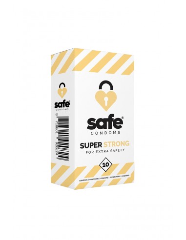  10 préservatifs Safe Super Strong - Men Avenue - SexShop Gay