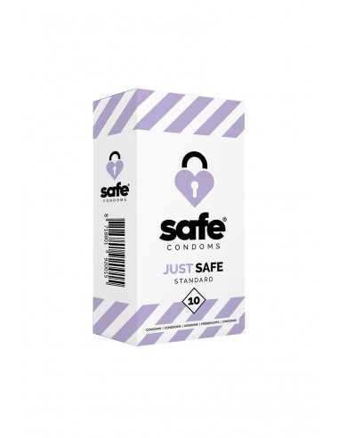  10 préservatifs Just Safe Standard - Men Avenue - SexShop Gay