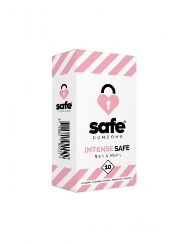  10 préservatifs Safe Intense - Men Avenue - SexShop Gay