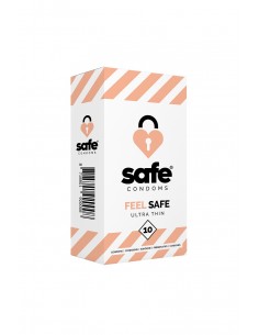  10 préservatifs Feel Safe - Men Avenue - SexShop Gay