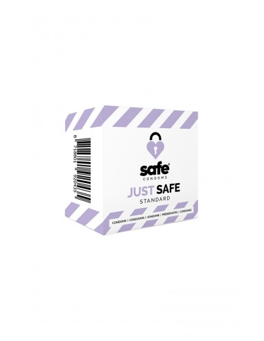  5 préservatifs Just Safe Standard - Men Avenue - SexShop Gay