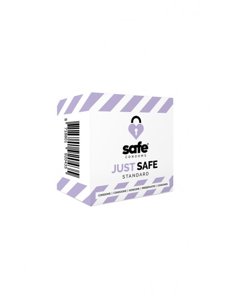  5 préservatifs Just Safe Standard - Men Avenue - SexShop Gay