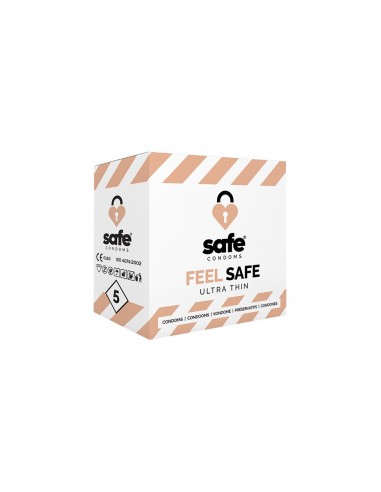  5 préservatifs Feel Safe - Men Avenue - SexShop Gay