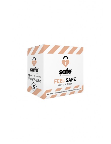  5 préservatifs Feel Safe - Men Avenue - SexShop Gay