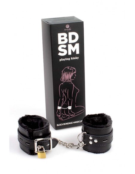  Menottes BDSM  Vegan - Secret Play - Men Avenue - SexShop Gay