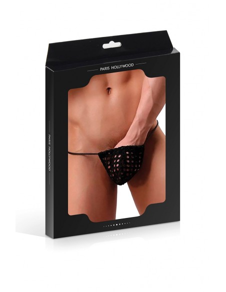  String ficelle noir - Paris Hollywood - Men Avenue - SexShop Gay