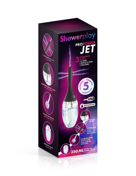  Poire à lavement automatique ProPower Jet - Men Avenue - SexShop Gay