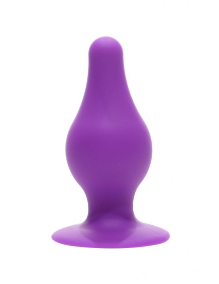  Plug anal double densité violet 10,2 cm - SilexD - Men Avenue - SexShop Gay