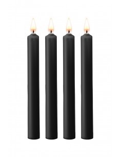  4 bougies SM noires Large - Ouch! - Men Avenue - SexShop Gay