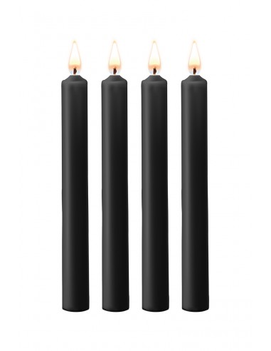  4 bougies SM noires Large - Ouch! - Men Avenue - SexShop Gay