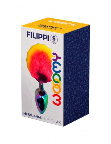  Plug métal Filippi Rainbow S - Wooomy - Men Avenue - SexShop Gay