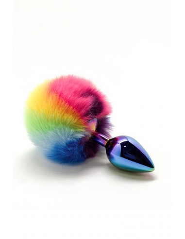  Plug métal Filippi Rainbow M - Wooomy - Men Avenue - SexShop Gay